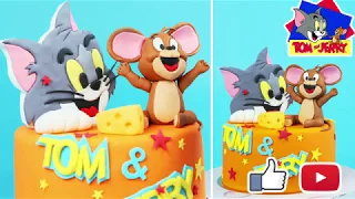 How to Make A Tom&Jerry Cake Instantly | DIY | Disney Cartoon