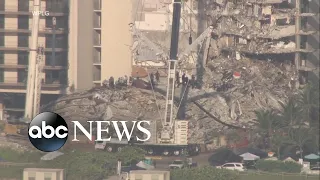Officials continue search for survivors of apartment building collapse