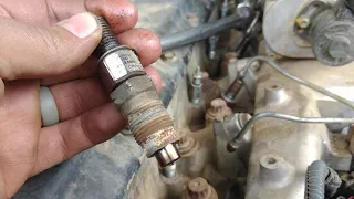 How to replace injectors on a 1KZTE TD