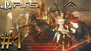 Babylon's Fall (PS5) Co-op Gameplay Walkthrough Part 1 [4K 60FPS]