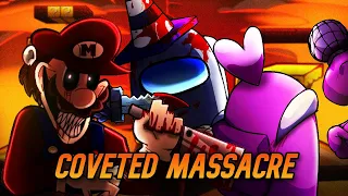 Coveted Massacre [Starman Slaughter x Pretender | Mario.exe Vs. Grey Vs. Pink Imposter] FNF Mashup