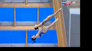 Women's 10m Synchro Final Diving World cup 2013 Kazan #1