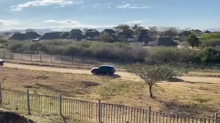 Jacob Zuma Arrives at Inkandla Kwazulu Natal RSA.