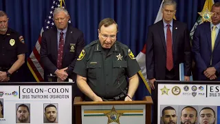 News conference:  Drug trafficking organizations busted (January 09, 2024)