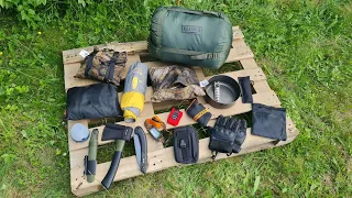 Bushcraft Ausrüstung vom 48H Overnighter - Decathlon, Snugpak, Mil-Tec, BW, Amazon | Gear #1