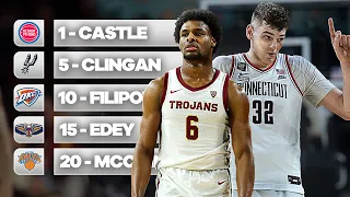 NBA Mock Draft 2024 | Post March Madness