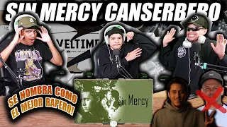 CANSERBERO - SIN MERCY 😱 (REACCIÓN) EL SE CONSIDERÓ EL MEJOR RAPERO!! OVELTIME TV