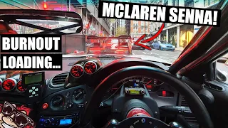 🐒 WE FOUND A SENNA! DRIVING A HIGHLY MODIFIED RX7 IN CENTRAL LONDON