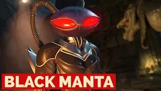 Injustice 2 - Black Manta Battle Simulator Gameplay & Black Manta Ending [PS4 Pro]