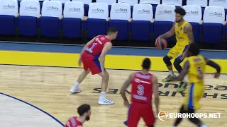 Maccabi Playtika Tel Aviv - CSKA Moscow 80-84: Tyler Dorsey (20 points on 5/7 3PT)