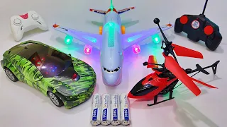 3D Lights Airbus A380 and 3D Lights Rc Car, Rc Helicopter, Remote Car, aeroplane, airplane, rc car,