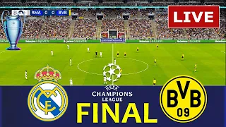 REAL MADRID vs BORUSSIA DORTMUND - FINAL | UEFA CHAMPIONS LEAGUE 2023/24 | Full Match | PES Gameplay