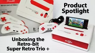 Product Spotlight - Retro bit Super Retro Trio + NES, Super NES & Genesis Clone System Unboxing