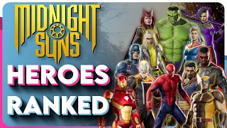 Midnight Suns Heroes RANKED - Which Hero is Best? (Midnight Suns Tips and Tricks)