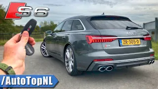 2020 AUDI S6 Avant REVIEW POV on ROAD & AUTOBAHN (NO SPEED LIMIT) by AutoTopNL