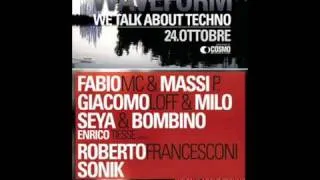 24 Ottobre 2009 "Cosmo We Talk About Techno" (OFFICIAL RADIO PROMO)