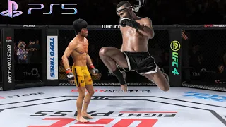 UFC4  Bruce Lee vs Muay Thai EA Sports UFC 4