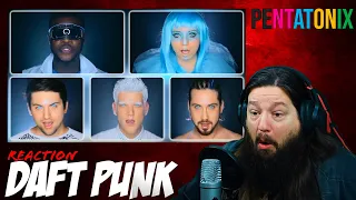 METALHEAD REACTS | PENTATONIX - "Daft Punk" (Double Reaction)