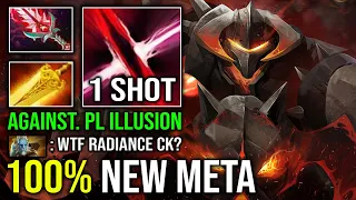 CRAZY NEW META Radiance Illusion Army 1 Shot Reality Rift Chaos Knight 100% Counter PL Dota 2