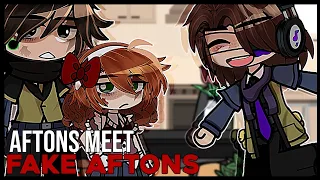 Aftons Meet FAKE Aftons || Aftons || Afton Family || Gacha Club || FNAF||