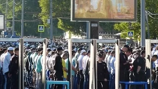 УРАЗА-БАЙРАМ МОСКВА, НАМАЗ / Eid ul-Fitr, MOSCOW, Namaz