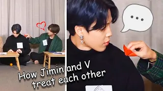 How Jimin and V treat each other (Vmin)