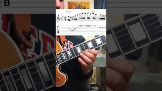 Charlie Parker inspired Bebop lick for Latin Jazz Guitarists #guitars