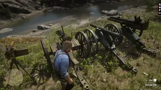 All Mounted Turrets/Cannons in RDR2