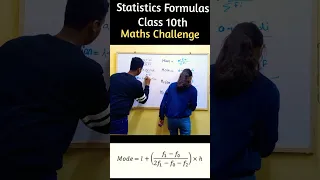 Statistics Formulas Class 10 | Mean Median, Mode Formula | Class10 Math #shorts #trending #fun #cbse