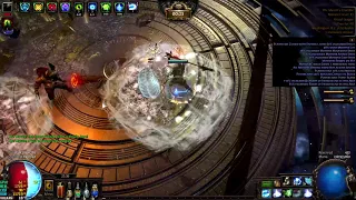 Self-cast frostbolt Ice nova Hierophant vs. 8-mod 100+ quant "The Twisted" invitation.