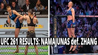 Rose Namajunas UFC Betting Trends | UFC 261 Results