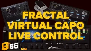 Never tune down at a gig again! Controlling the Virtual Capo - Fractal Friday with Cooper Carter #37