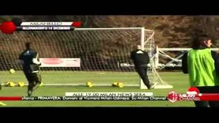 Milanello Allenamento 14-12-2013 Part 2