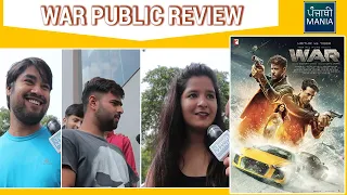 War l Public Movie Review from Chandigarh | Hrithik Roshan, Tiger Shroff, Vaani Kapoor