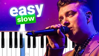 Sam Smith - Lay Me Down (100% EASY PIANO TUTORIAL)