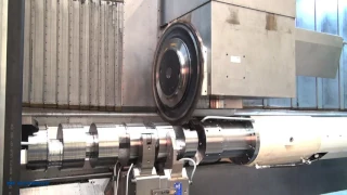 VDF 450-4 TCM Horizontal Turn-Mill Center by VDF Boehringer - Complete Crankshaft Machining
