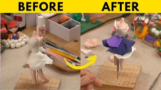 How to make angel dresses for angels in the forest | So damn beautiful !!!