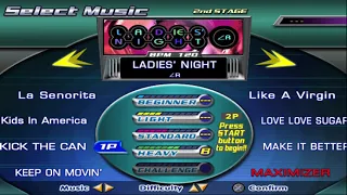Dance Dance Revolution Extreme (USA) (PS2/PCSX2) - All Songs List Gameplay