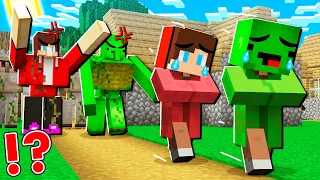 Why Did GOLEM Mikey and JJ Kick Villagers Mikey and JJ Out Of The Village ? - Minecraft (Maizen)