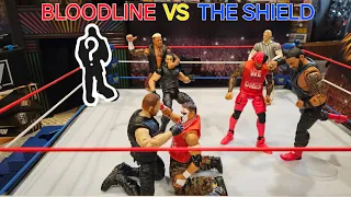 BLOODLINE VS THE SHIELD... NEW MEMBER!?!? SWV CREATIONS WWE FIGURE