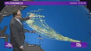 Tracking the Tropics: Potential tropical developments that could form in the next several days