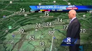 Joe's forecast: Overcast, cold front moving in