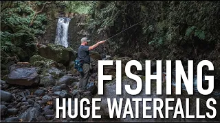 Fishing The Land Of Huge Waterfalls - Tenkara Fly Fishing Azores Part 2