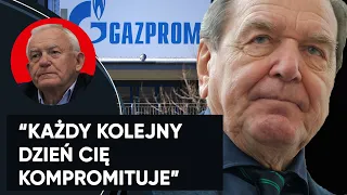 Gerhard Schroeder w radzie Gazpromu. Miller: powinien natychmiast podziękować za współpracę