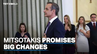 Mitsotakis faces tough second term as Greek PM