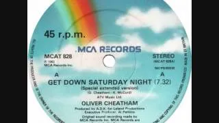 Oliver Cheatham - Get Down Saturday Night (Dj "S" Rework)