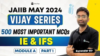 JAIIB Exam Preparation 2024| Indian Economy & Indian Financial System |JAIIB IE & IFS Online Classes