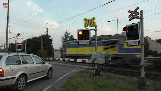 Železniční přejezd Libice nad Cidlinou #1 [P3584] - 12.9.2023 / Czech railroad crossing