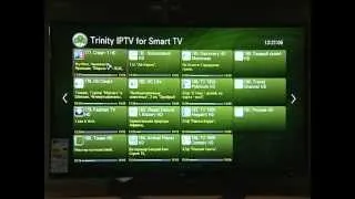 новый виджет на Smart TV от TRINITY