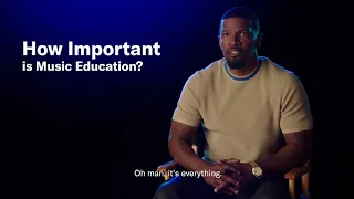 Jamie Foxx on the Importance of Music Education: Disney SOUL